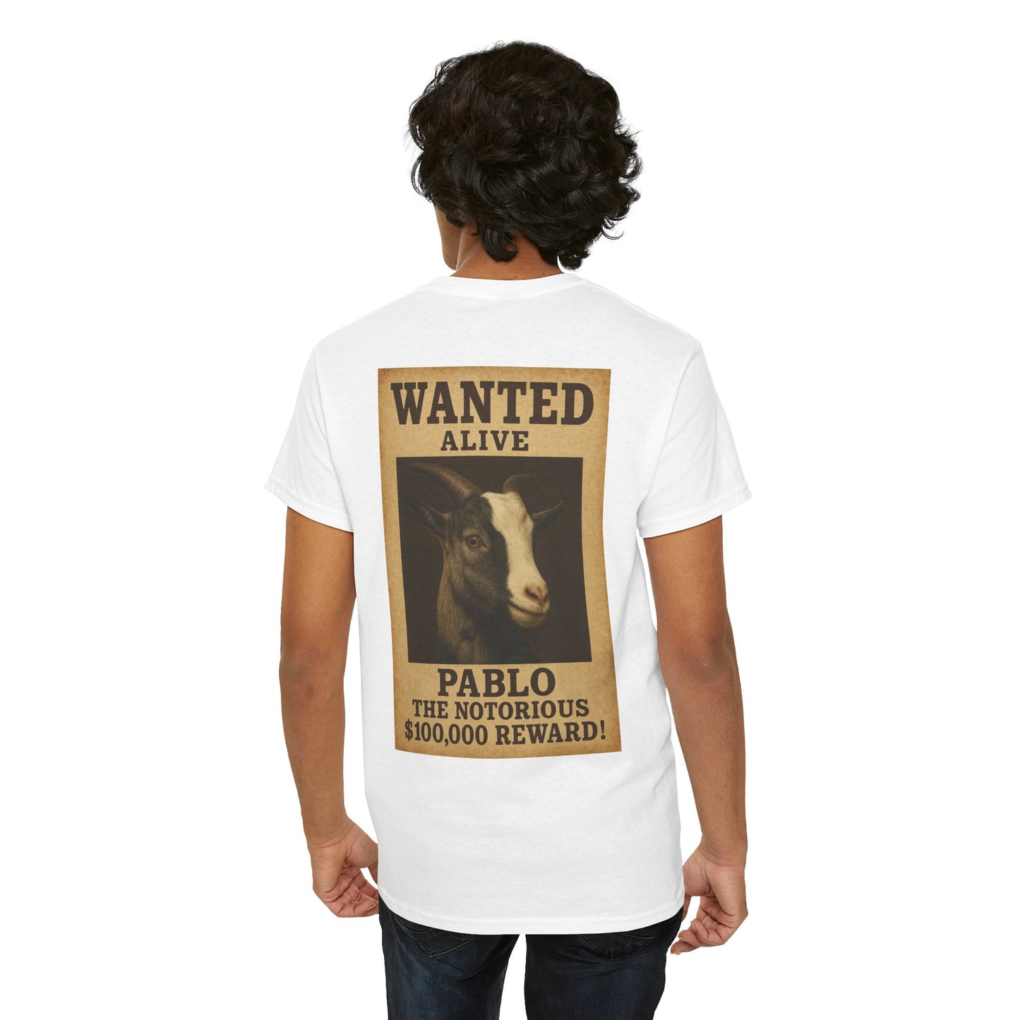 A $100,000 Reward, Wanted - Pablo The Notorious Tee - Supports Orphan Children