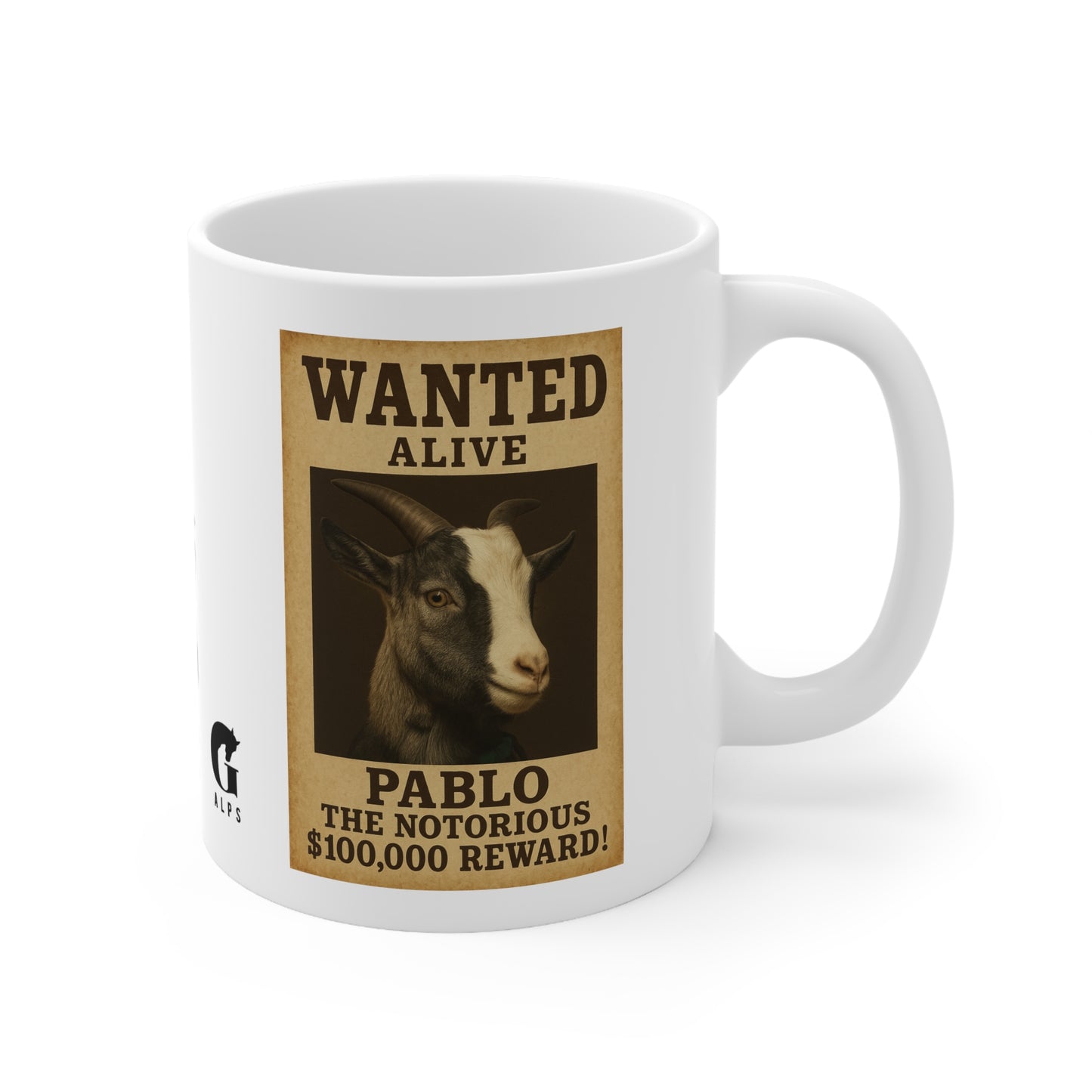 Mug - Pablo the Notorious & his Three Little Musketeers - Gift for Birthday & Souvenir - Supports Orphans Charity