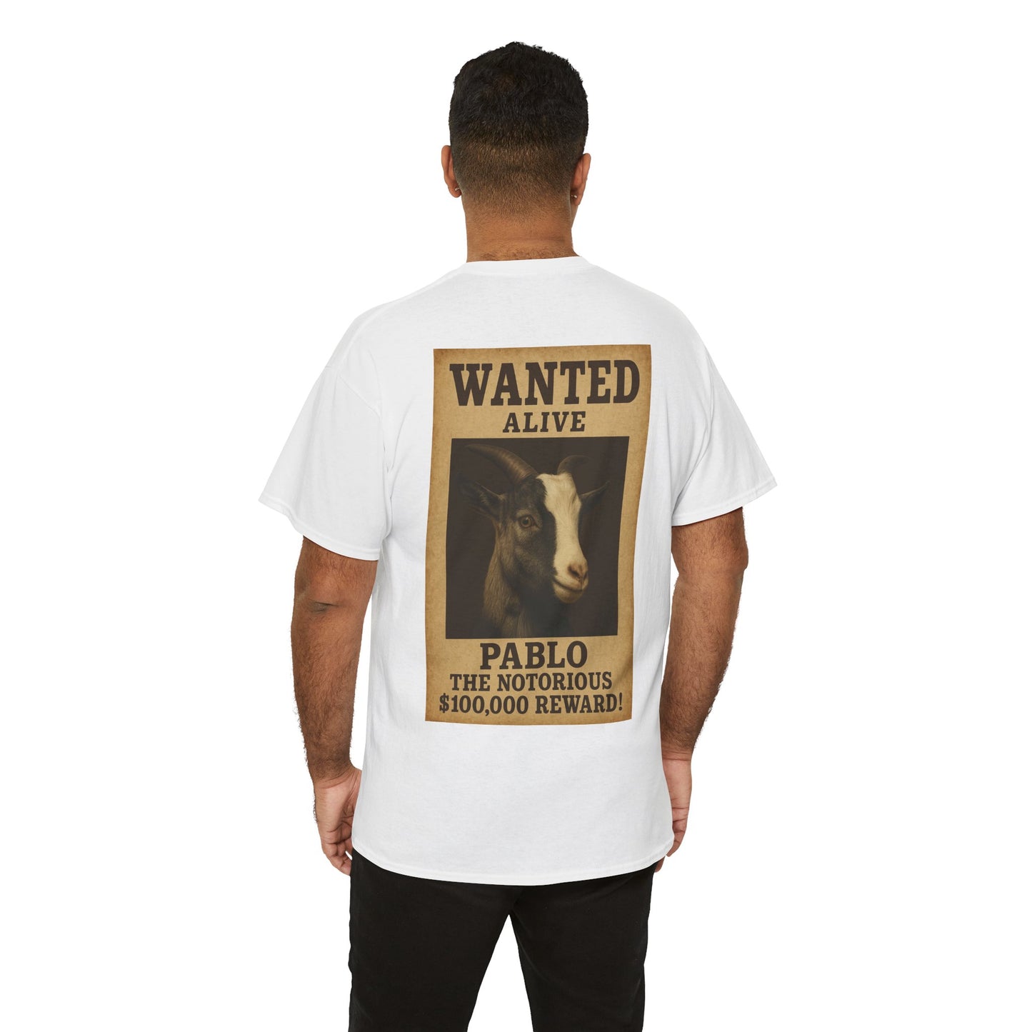 A $100,000 Reward, Wanted - Pablo The Notorious Tee - Supports Orphan Children