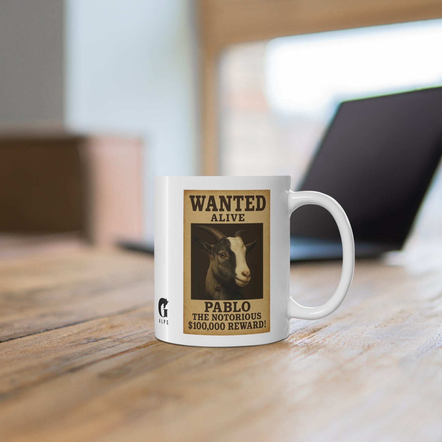 Mug - Pablo the Notorious & his Three Little Musketeers - Gift for Birthday & Souvenir - Supports Orphans Charity