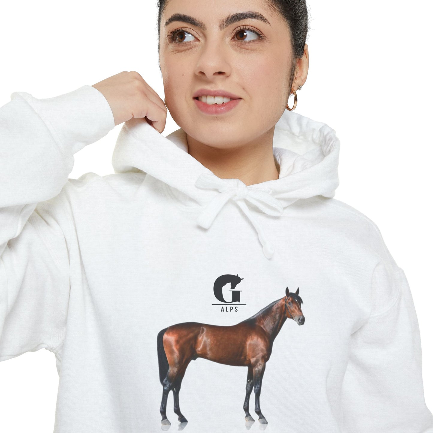 Thoroughbred Horse Lover Hoodie